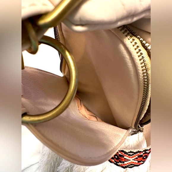 MODA LUXE Regina Sling Backpack in Beige - Picture 5 of 7